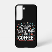 Am wahrscheinlichsten beginnen Weihnachten mit der Samsung Galaxy Hülle (Rückseite)