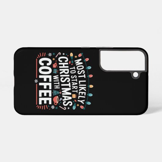 Am wahrscheinlichsten beginnen Weihnachten mit der Samsung Galaxy Hülle (Rückseite (Horizontal))