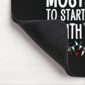 Am wahrscheinlichsten beginnen Weihnachten mit Kaf Mousepad (Ecke)