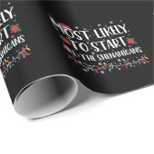 Am wahrscheinlichsten beginnt die Weihnachtszeit d Geschenkpapier (Rolleneckpunkt)