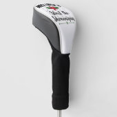 Am wahrscheinlichsten beginnt die Weihnachtszeit d Golf Headcover (angewinkelt)