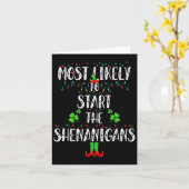 Am wahrscheinlichsten beginnt die Weihnachtszeit d Karte (Gelbe Blume)