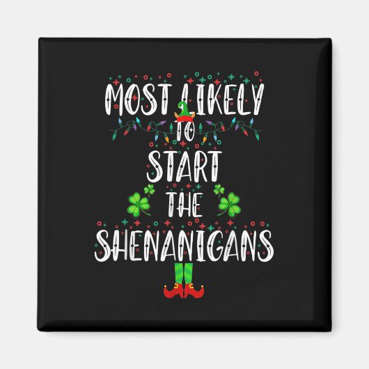Am wahrscheinlichsten beginnt die Weihnachtszeit d Magnet (Vorne)