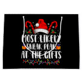 Am wahrscheinlichsten bei den Geschenken Weihnacht Große Geschenktüte (Vorderseite)