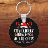 Am wahrscheinlichsten bei den Geschenken Weihnacht Schlüsselanhänger (Vorderseite)