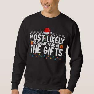 Am wahrscheinlichsten bei den Geschenken Weihnacht Sweatshirt