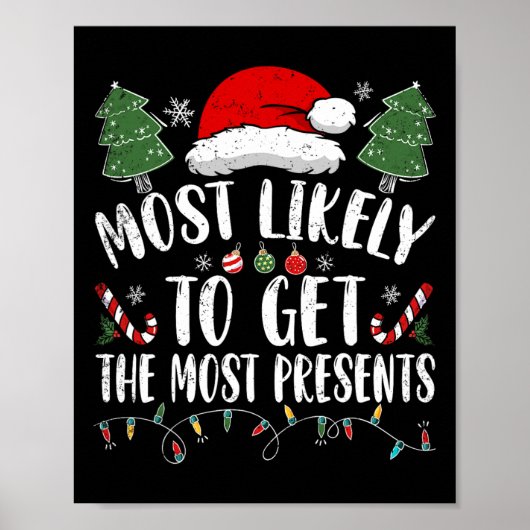 Am wahrscheinlichsten bekommen Sie die Geschenke S Poster (Vorne)