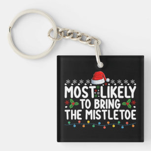 Am wahrscheinlichsten bringt die Mistel-Weihnachts Schlüsselanhänger