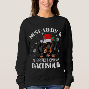 Am wahrscheinlichsten bringt Zuhause eine Dackel l Sweatshirt