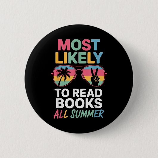 Am wahrscheinlichsten Bücher lesen den ganzen Somm Button (Vorderseite)