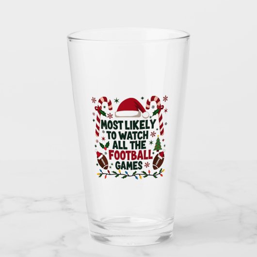 Am wahrscheinlichsten, dass alle Fußballspiele sch Glas (Vorderseite)