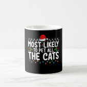 Am wahrscheinlichsten, dass alle Katzen Weihnachts Kaffeetasse (Mittel)