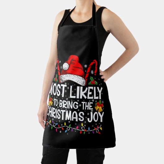 Am wahrscheinlichsten, dass die Weihnachtsfreude p Schürze (InSitu)