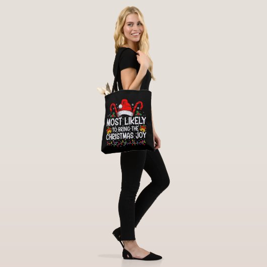 Am wahrscheinlichsten, dass die Weihnachtsfreude p Tasche (Am Model)