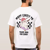 Am wahrscheinlichsten, dass ein benutzerdefinierte T-Shirt (Rückseite)