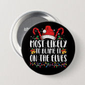 Am wahrscheinlichsten, dass es an den Weihnachten  Button (Vorne & Hinten)