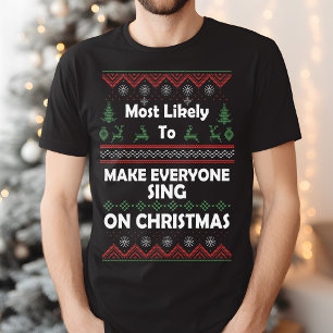 Am wahrscheinlichsten, dass jeder zu Weihnachten s T-Shirt
