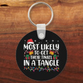 Am wahrscheinlichsten, dass sie ihre Tinsel in ein Schlüsselanhänger (Vorderseite)