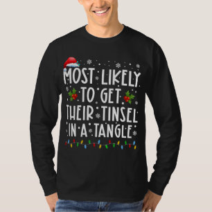 Am wahrscheinlichsten, dass sie ihre Tinsel in ein T-Shirt