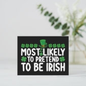 Am wahrscheinlichsten, dass sie so tun, als wäre s postkarte (Stehend Vorderseite)