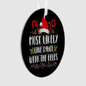 Am wahrscheinlichsten, dass sie Tanz mit den Weihn Ornament (Vorderseite)