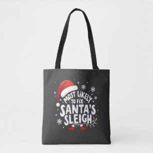 Am wahrscheinlichsten, dass Weihnachten Weihnachts Tasche
