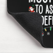 Am wahrscheinlichsten, den Weihnachtsmann Fragen, Mousepad (Ecke)