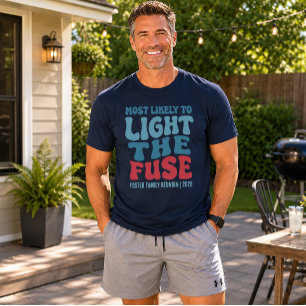 Am wahrscheinlichsten den Zündschnur benutzerdefin T-Shirt