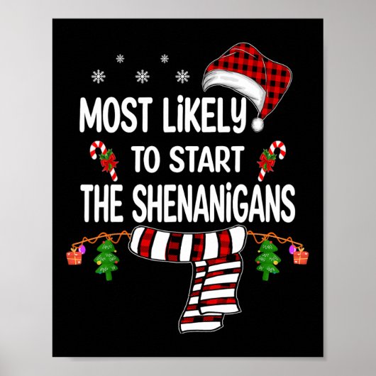 Am wahrscheinlichsten die Shenanigans Fun Family Poster (Vorne)