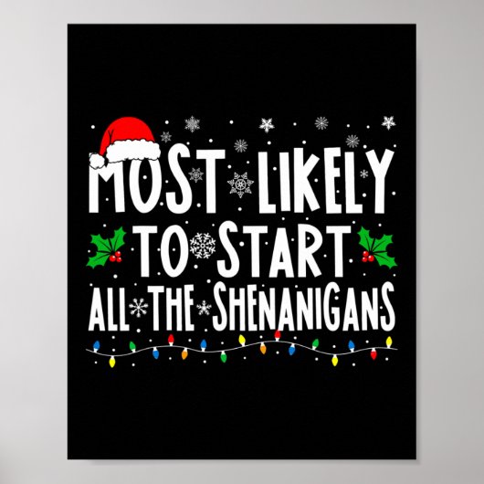 Am wahrscheinlichsten die Shenanigans Fun Family Poster (Vorne)