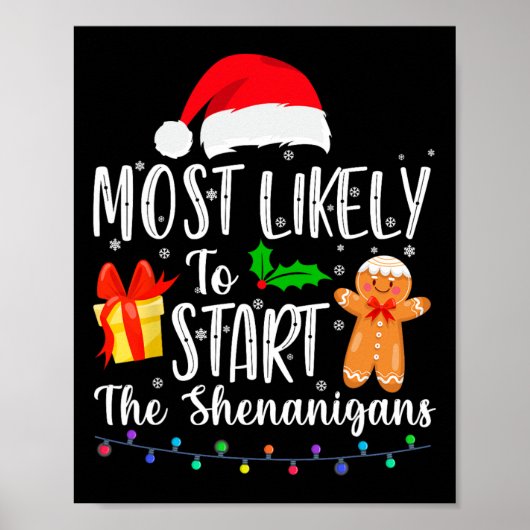 Am wahrscheinlichsten die Shenanigans Fun Family Poster (Vorne)