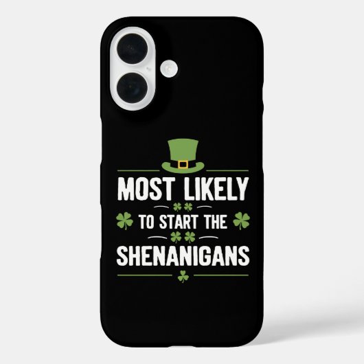 Am wahrscheinlichsten, die Shenanigans St Patrick' Case-Mate iPhone Hülle (Rückseite)