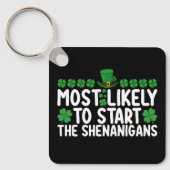 Am wahrscheinlichsten, die Shenanigans St Patrick' Schlüsselanhänger (Vorderseite)