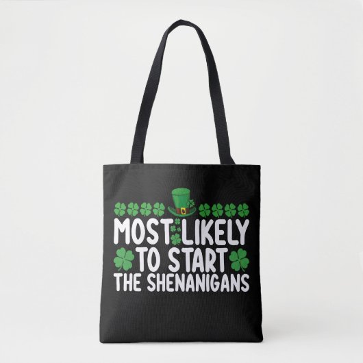 Am wahrscheinlichsten, die Shenanigans St Patrick' Tasche (Vorderseite)