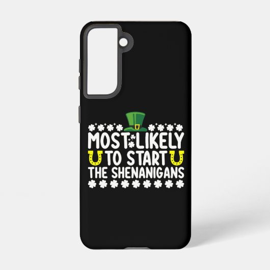 Am wahrscheinlichsten, die Shenanigans St Patricks Samsung Galaxy Hülle (Rückseite)