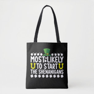 Am wahrscheinlichsten, die Shenanigans St Patricks Tasche