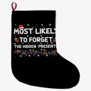 Am Wahrscheinlichsten die versteckten Geschenke We Großer Weihnachtsstrumpf