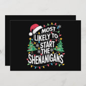 Am wahrscheinlichsten die Weihnachten der Familie (Vorne/Hinten)