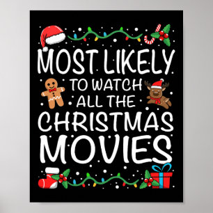 Am Wahrscheinlichsten Die Weihnachtsfilme-Familie  Poster
