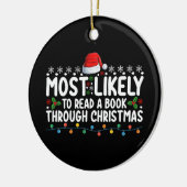 Am wahrscheinlichsten ein Buch bis Weihnachten zu Keramik Ornament (Links)