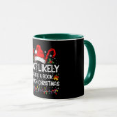 Am wahrscheinlichsten ein Buch bis Weihnachten zu  Tasse (VorderseiteRechts)