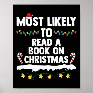 Am wahrscheinlichsten ein Buch über Weihnachten Ma Poster