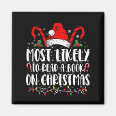 Am wahrscheinlichsten ein Buch über Weihnachtspass Magnet (Vorne)