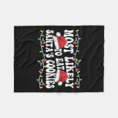 Am wahrscheinlichsten essen, dass die Kekse des We Fleecedecke (Vorderseite (Horizontal))