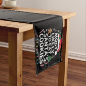 Am wahrscheinlichsten essen Santas Cookies Familie Kurzer Tischläufer (Beispiel)