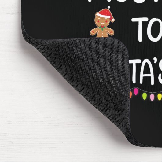 Am wahrscheinlichsten essen Santas Cookies Familie Mousepad (Ecke)