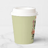 Am wahrscheinlichsten essen Santas Cookies Familie Pappbecher (Rechts)