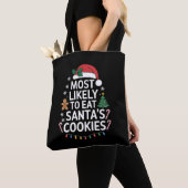 Am wahrscheinlichsten essen Santas Cookies Familie Tasche (Von Nahem)