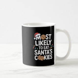 Am wahrscheinlichsten essen Santas Cookies Santa S Kaffeetasse