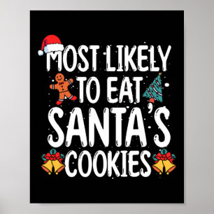 Am wahrscheinlichsten essen Weihnachten Weihnachte Poster